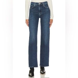 Agolde HARPER Blue Slim Jeans with Vintage Wash